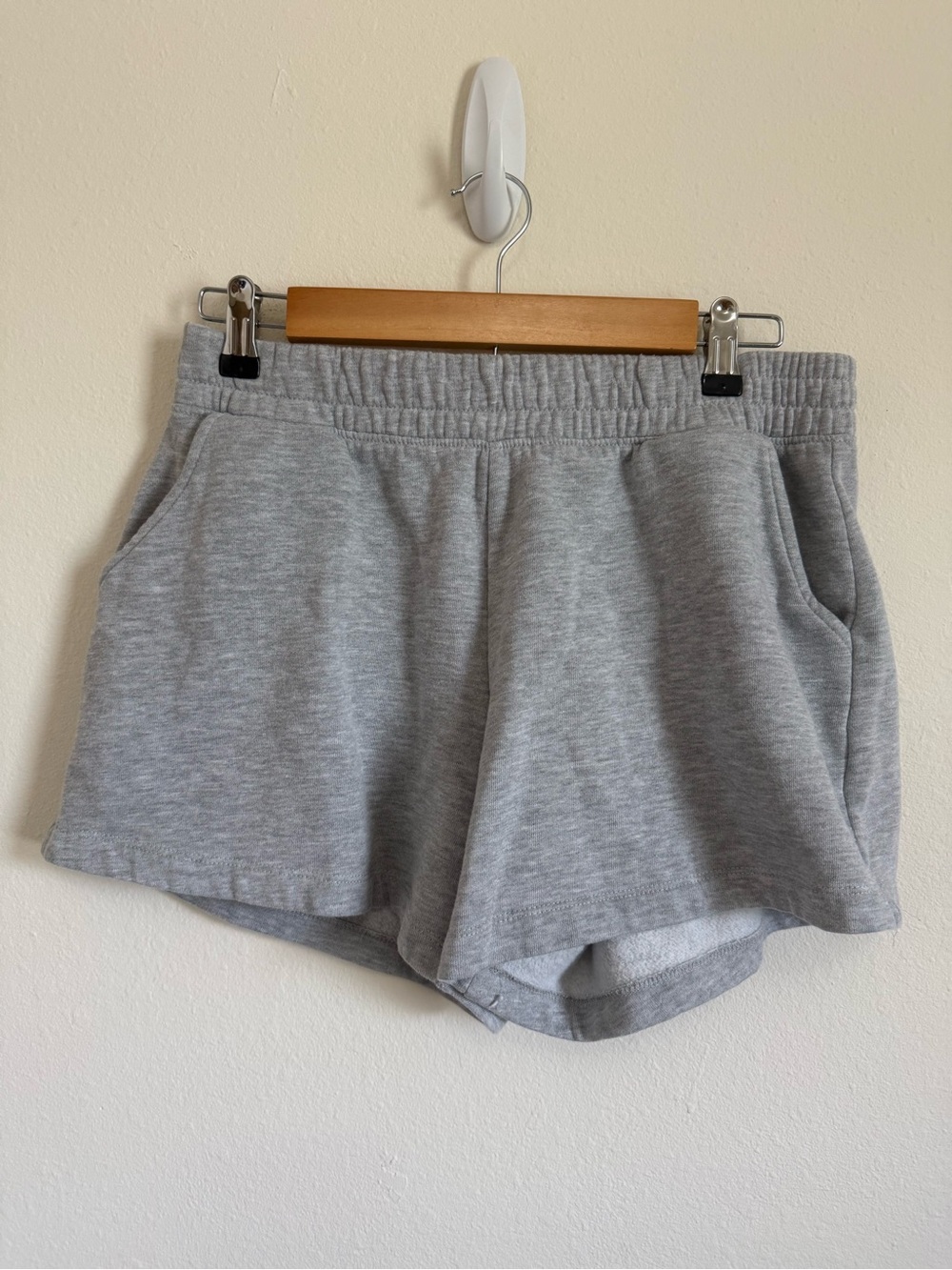 Maurices Light Gray Athletic Lounge Shorts
